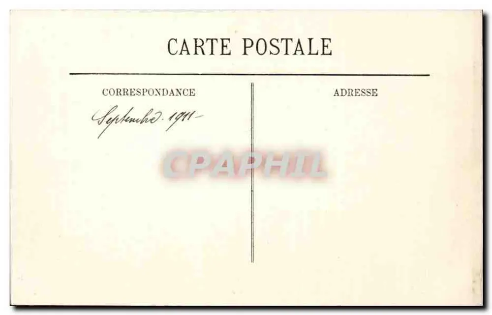 Biarritz — Ansicht vom Rocher de la Vierge — LL. Côte d'Argent - Rückseite