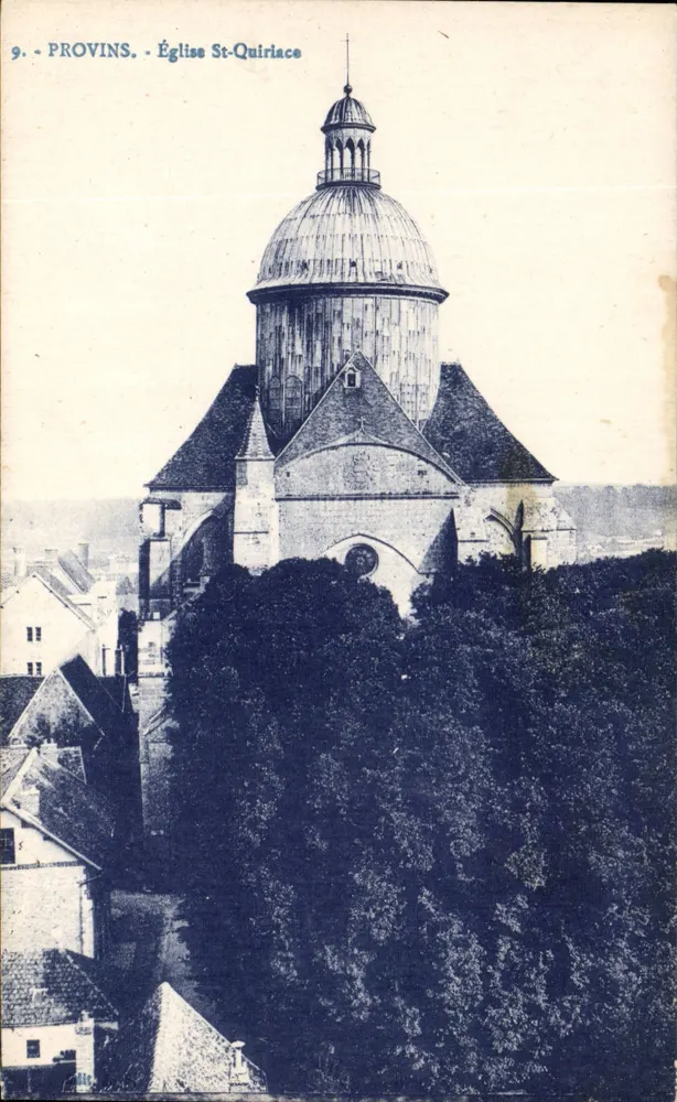 Provins - Igreja de São Quiriac - Frente