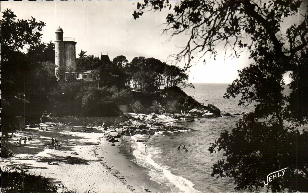 L'Anse Rouge und die Tour Plantier — Noirmoutier (Vendée) — Edit. Jehly-Poupin-Montagne-sur-Bromure - Vorderseite