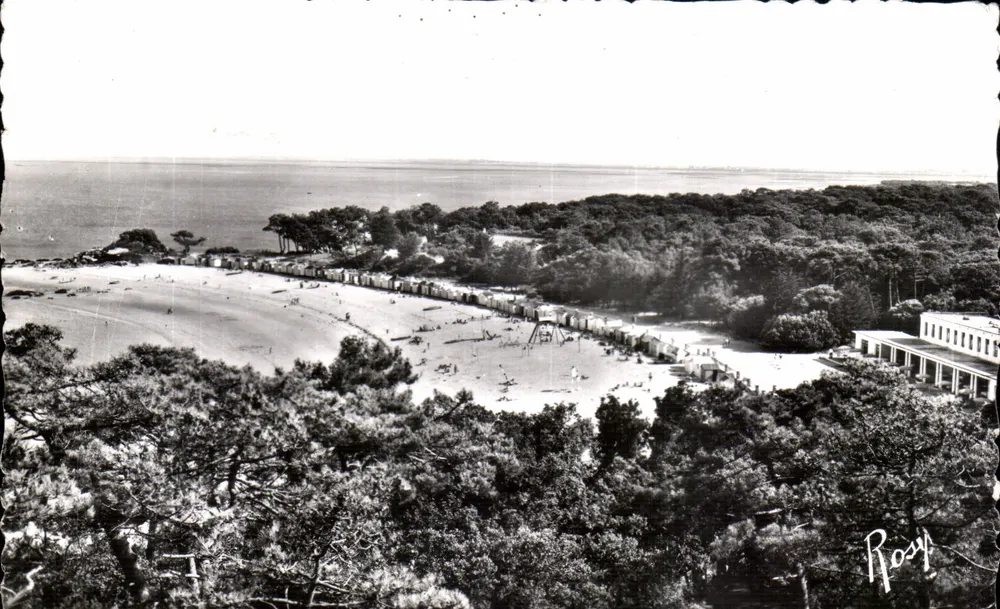 Praia das Damas e Bosque da Chaize — Noirmoutier na Ilha — editor F. Chopeau, Nantes - Frente