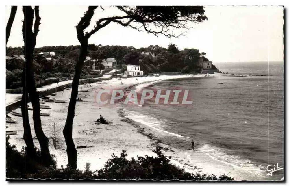 Praia dos Souzeaux — Ilha de Noirmoutier (Vendée) — Edições Gil - Frente