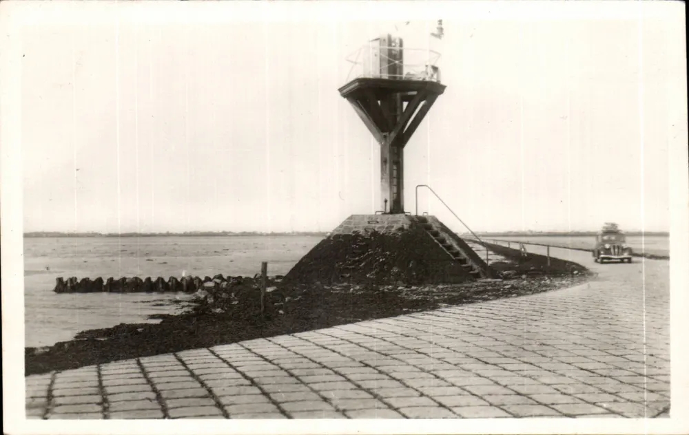 Insel Noirmoutier — Der Gois, der die Insel mit dem Festland verbindet — Verlag NOZAÏS, 18, Avenue du Coteau - NANTES - Vorderseite