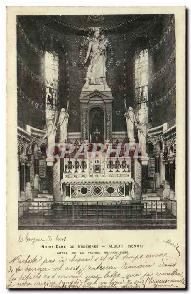 Altar der Gottesmutter — Notre-Dame de Brehières — Albert (Somme) - Vorderseite