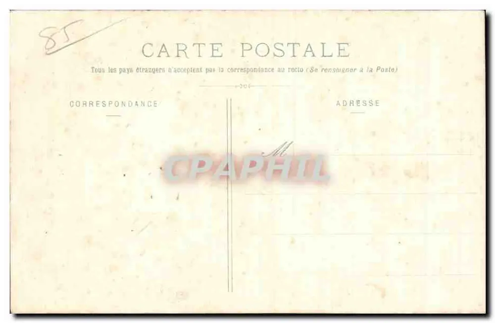 Les Sablaises — Sables-d'Olonne — Coleção Lucien Amiaud, N° 2203 - Verso