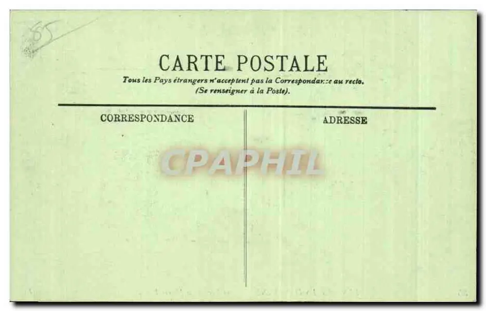Les Sables-d'Olonne — Les Rochers à Marée basse — LL. n°35 - Verso