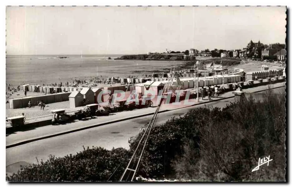 Croix-de-Vie — Die Strandpromenade und die Corniche — JELY - Vorderseite