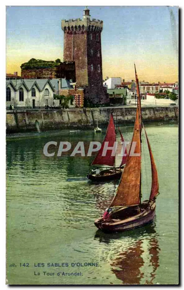 Les Sables d'Olonne — Torre de Arundel — n° 142 - Frente