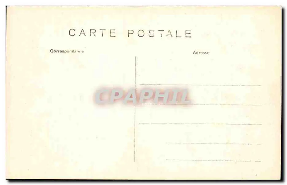 Fonte de Trevi — Roma — A. Vincent, 1 Rue des Beau-Arts — Paris - Verso