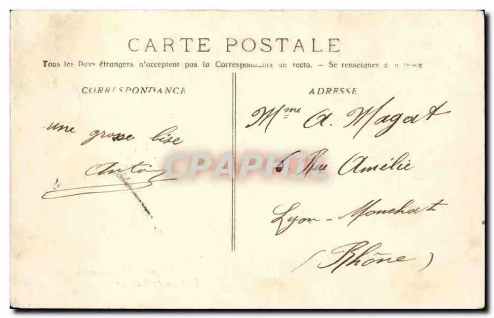 Fontaine de Vaucluse — Editor A. Mouanier, foto Cavaillon - Verso