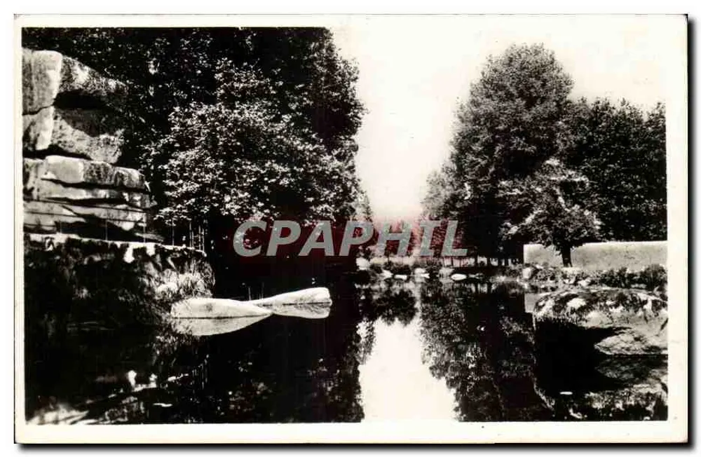 Flusslandschaft mit Felsen — Pensionnat St-Gabriel, St-Laurent-sur-Sèvre (Vendée) - Vorderseite