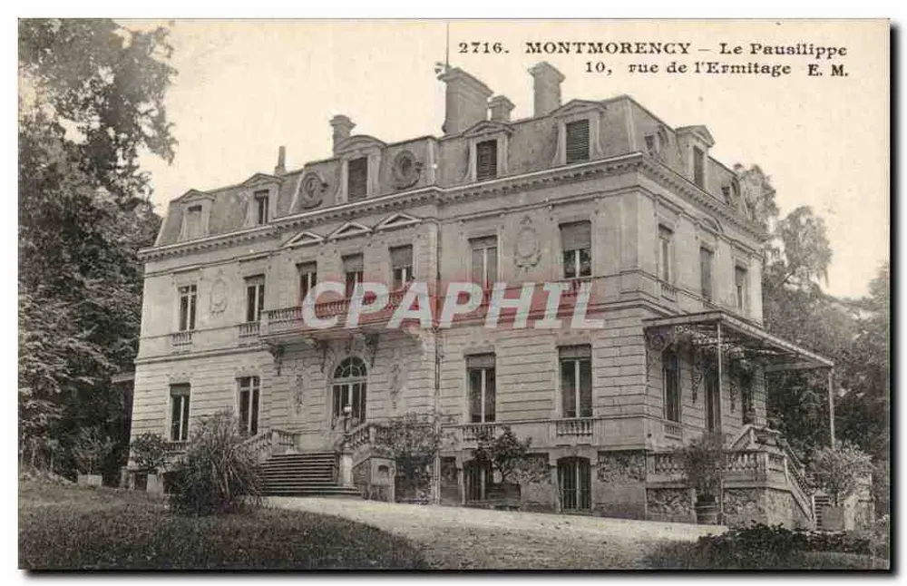 Montmorency — Le Pausilippe, 10, rue de l'Ermitage — E. M. — n° 2716 - Vorderseite