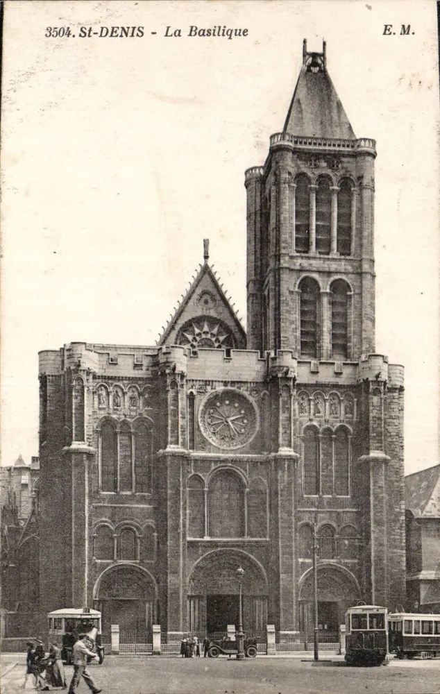 São-Denis - A Basílica — E.M. n°3504 - Frente