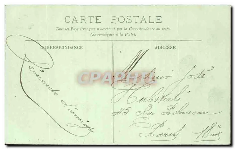 Beauvais — O Palácio de Justiça — LL. - Verso