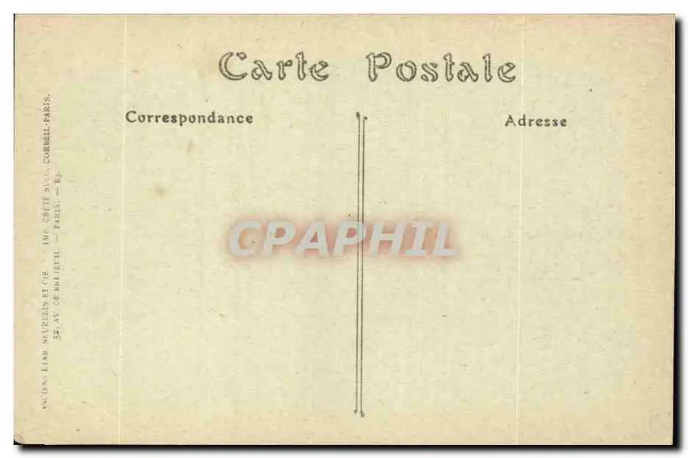 Laon - Die Mauern und die Promenade im Norden — Impr. Crête S.A.C. Cornell - 51 - Rückseite
