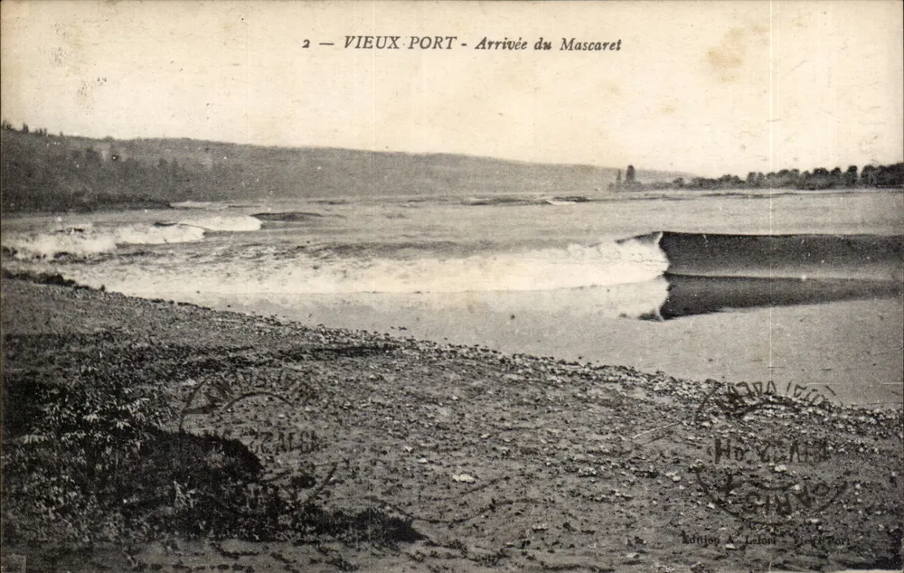 Porto Velho - Chegada do Mascarete — Edição A. Lefort, n°2 - Frente