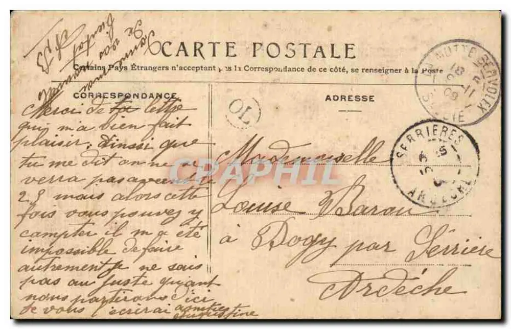 Vallée d'Albertville et le Mont Charvin — 641 — éditeur inconnu - Verso