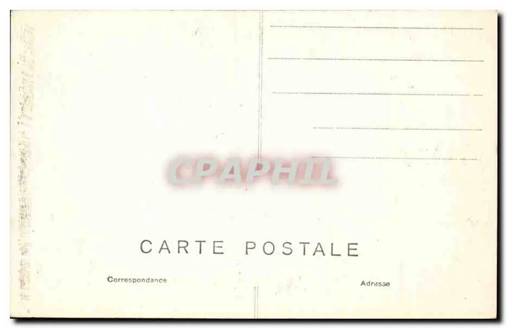 Ansicht des Castello dell'Acqua Felice — A. Vincent, 4 Rue des Beaux-Arts — Paris - Rückseite