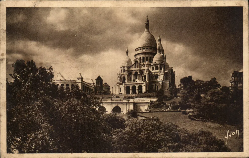 Basilika des Heiligen Herzens von Montmartre — Paris — Art Editions AVON - Vorderseite