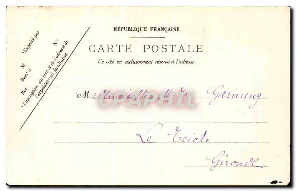 Arras - L'Église des Ardents — éditeur B.D., Roubaix, n°79 - Verso