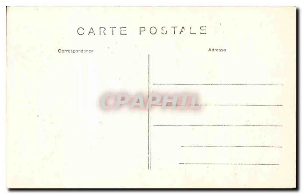 Rom — Ansicht antiker Ruinen — A. Vincent, 4 Rue des Beaux-Arts — Paris - Rückseite