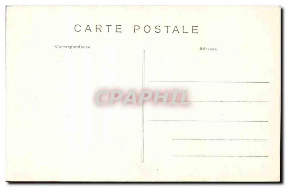 Place de la Concorde — Paris — A. Vincenç 4 Rue des Beaux-Arts — Paris - Rückseite
