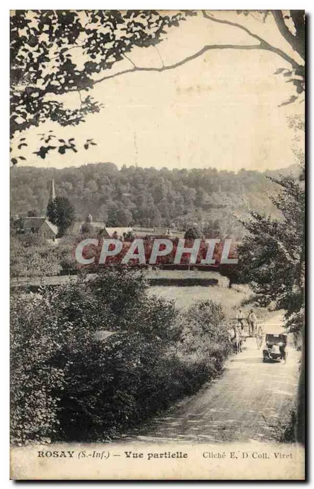 Rosay (S.-Inf.) — Vista Parcial — Cliché E. D'Coll. Viret - Frente