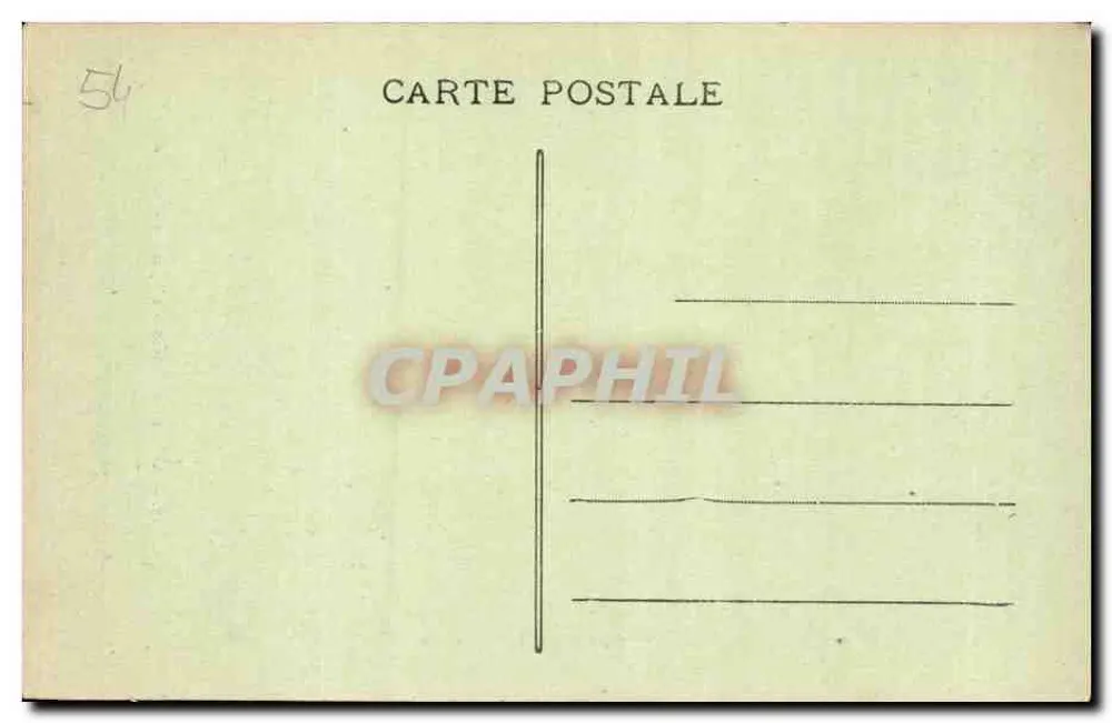 Ponte à Mousson - A Igreja de São Martinho — Edição Peltier-Mariette, n°17 - Verso