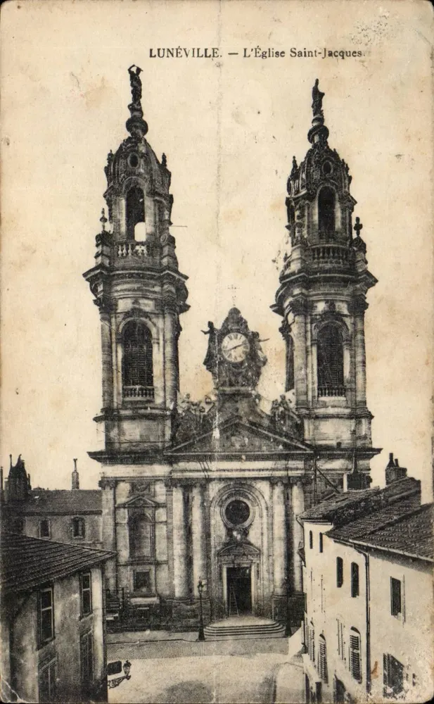Lunéville — De Kerk van Sint Jacobus — Edizione Artistica S.L. Lunéville - Voorkant