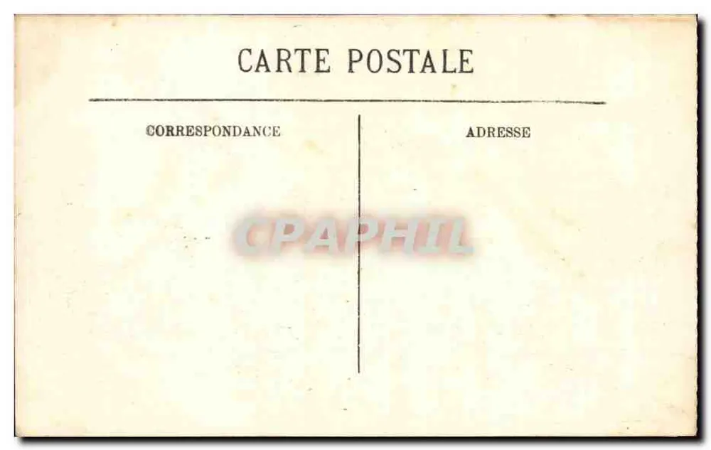 Fontainebleau — Ansicht des Parterres — LL. n°395 - Rückseite