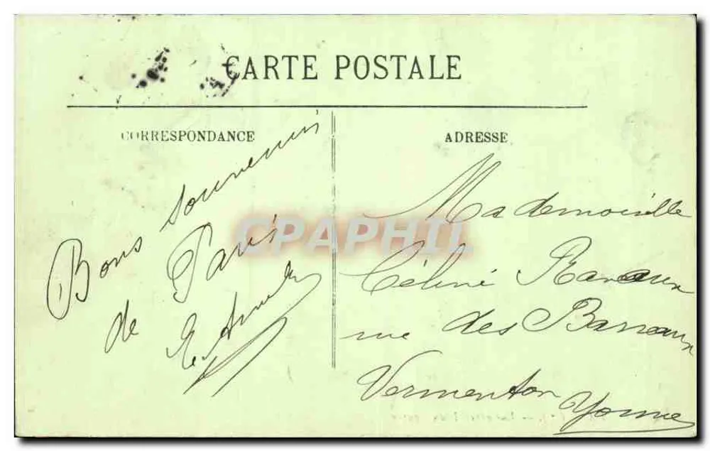 Parijs (1er) — Algemene uitzicht op het Louvre — LL - Achterkant