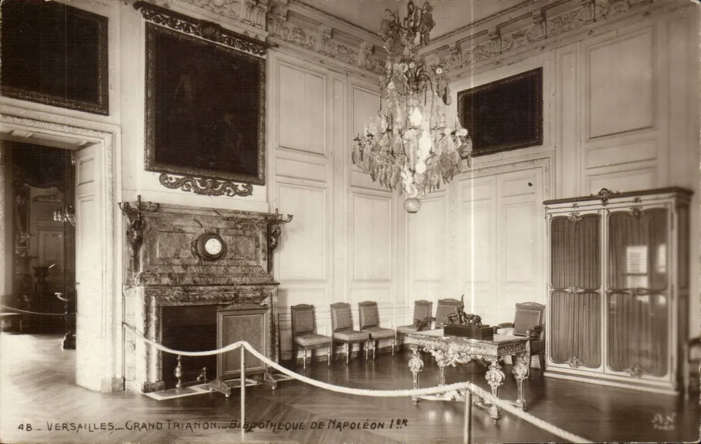 Versailles - Grand Trianon - Bibliothek Napoleons I. — Verleger A.N. n°48 - Vorderseite