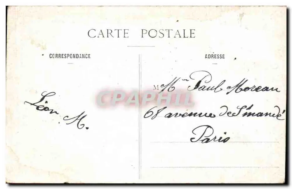 Dijon — Allgemeiner Blick vom Montagne de Larrey — unbekannter Verleger, Nr. 24 - Rückseite