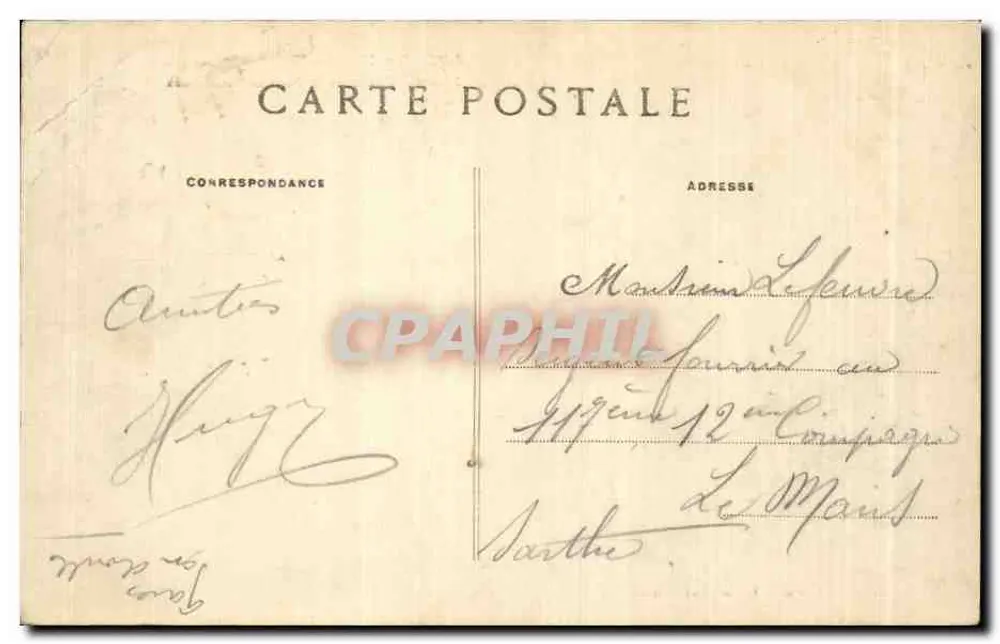 Chaumont — O Viaduto e o Ponte de Saint-Rémy — Editor A. POURTOY, n° 455 - Verso