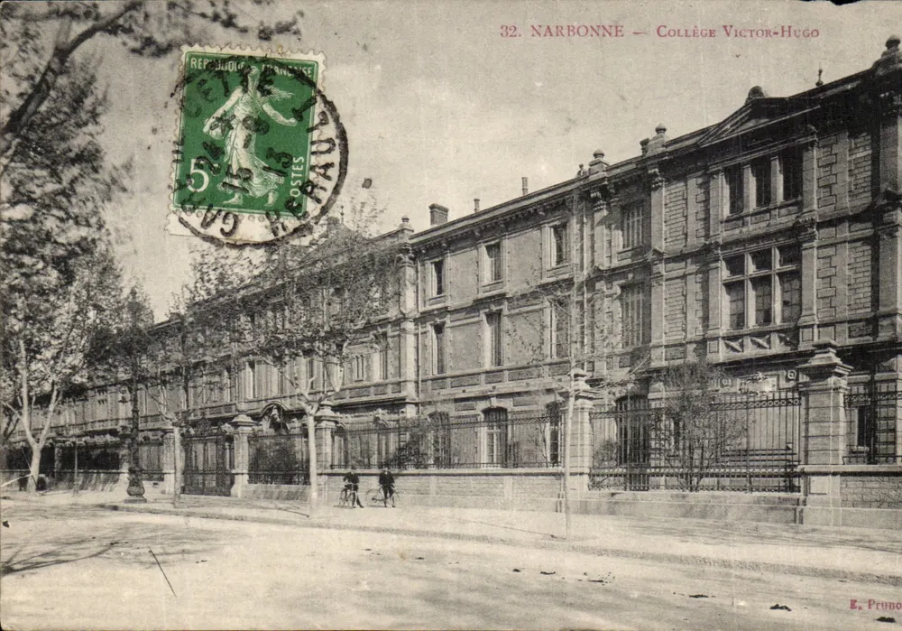 NARBONNE — Colégio Victor-Hugo — E. Prunod - Frente