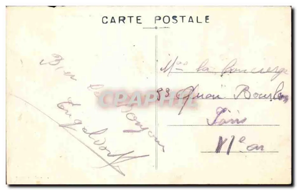 NARBONNE — Colégio Victor-Hugo — E. Prunod - Verso