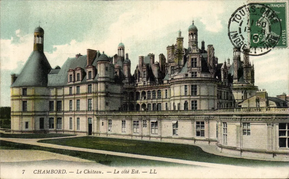 Chambord — Il Castello — Lato Est — LL - Recto