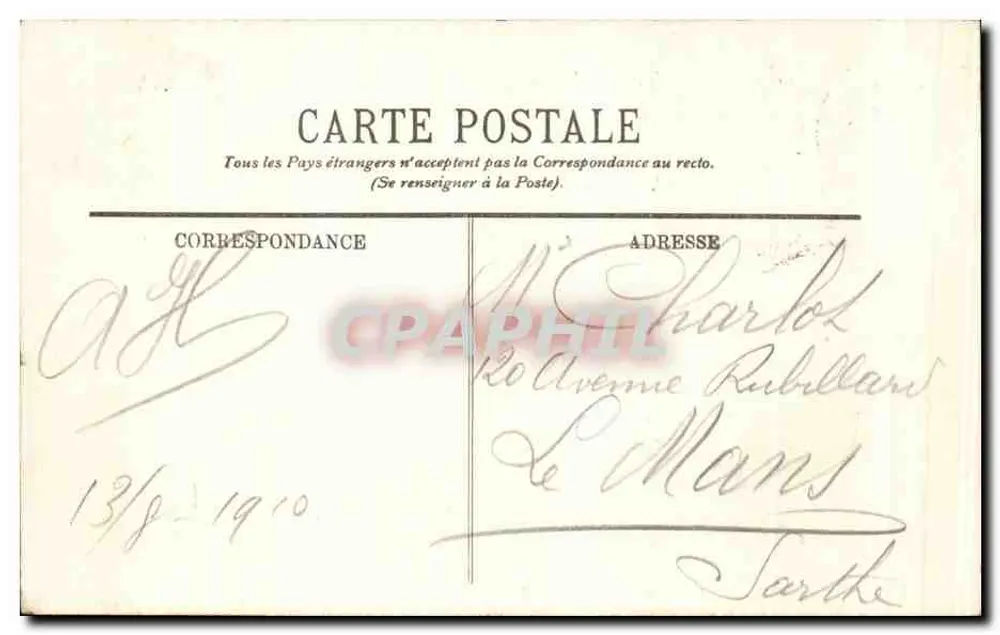 Chambord — Il Castello — Lato Est — LL - Verso