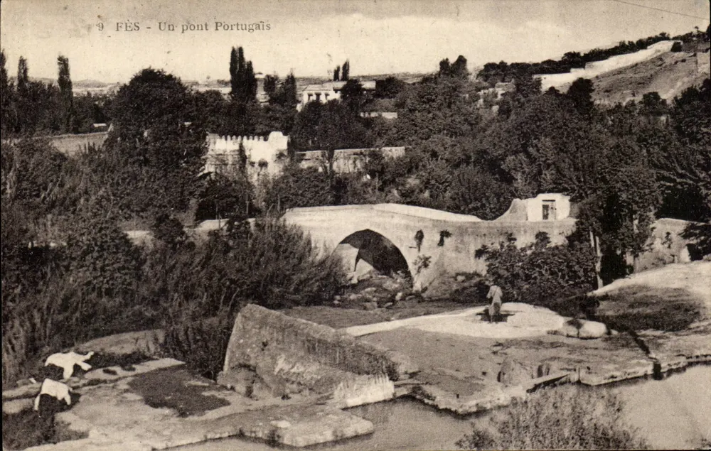 FÈS - Eine portugiesische Brücke — Édition Léo Bavel, n°9 - Vorderseite