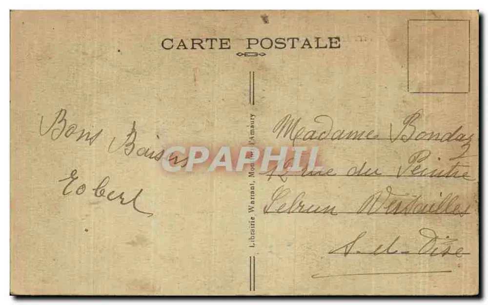 Montfort-l'Amaury (S.-et-O.) — Vista Geral — Librairie Warrant - Verso