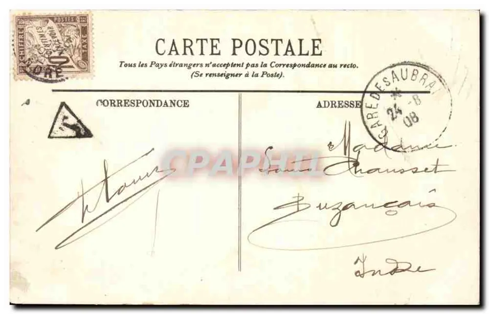 Orléans — Vista sobre a Loire — LL. n°12 - Verso
