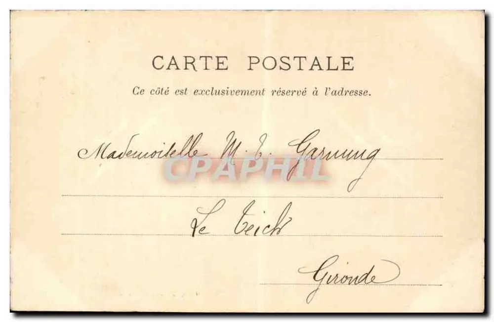 Pintor e Modelo — Edição Royer e Cie, Nancy — n°10 - Verso