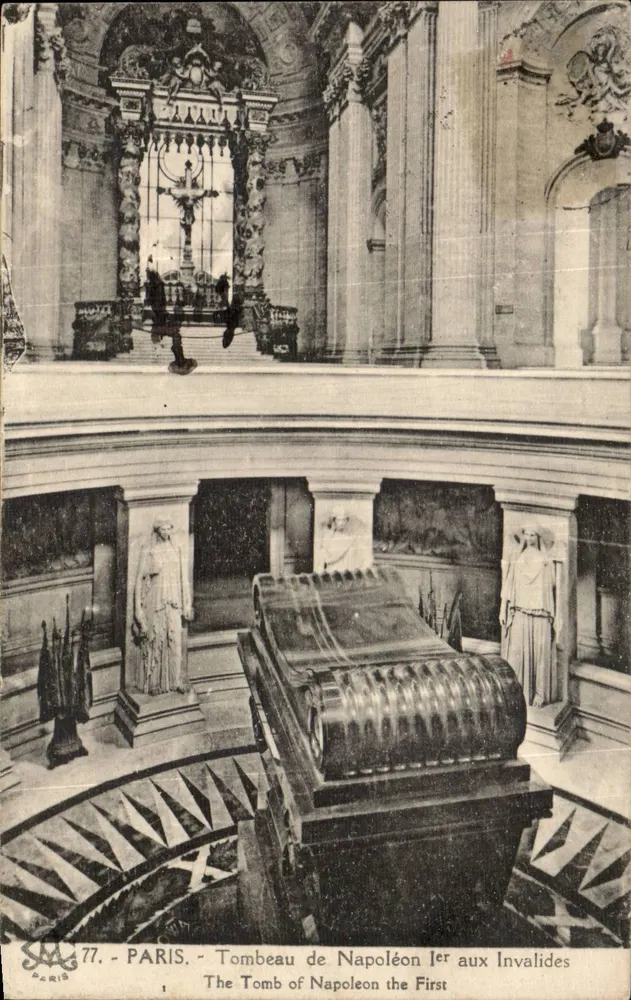 Grab von Napoleon I. in den Invaliden — Paris — Verlag 'PARIS' Nr. 77 - Vorderseite