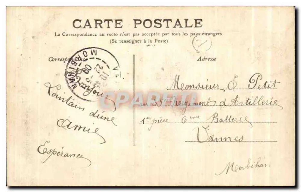 Blois — A Loire — M.T. I.L. n°39 - Verso