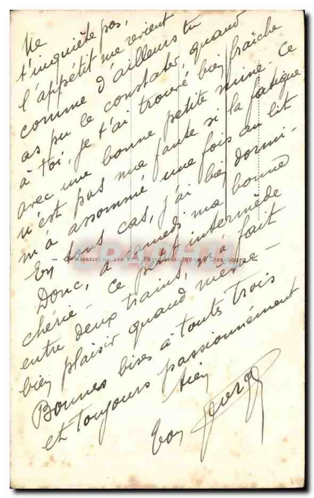 Amiens - Vista geral — A la Civette, n°45 - Verso