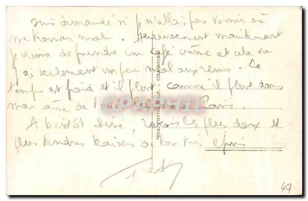Agen — Die Kanalbrücke über die Garonne — Verlag Agen, Nr. 65 - Rückseite