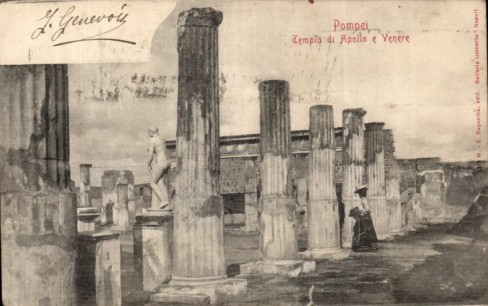 Pompeii — Tempel des Apollon und Venus — Galleria Umberto, Napoli - Vorderseite