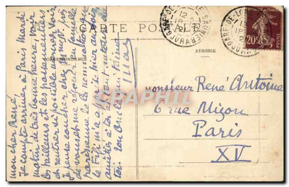 Arredores de UZÈS - Pont-du-Gard — Edit. G. Borrelly-Fils, Livraria Uzès - Verso
