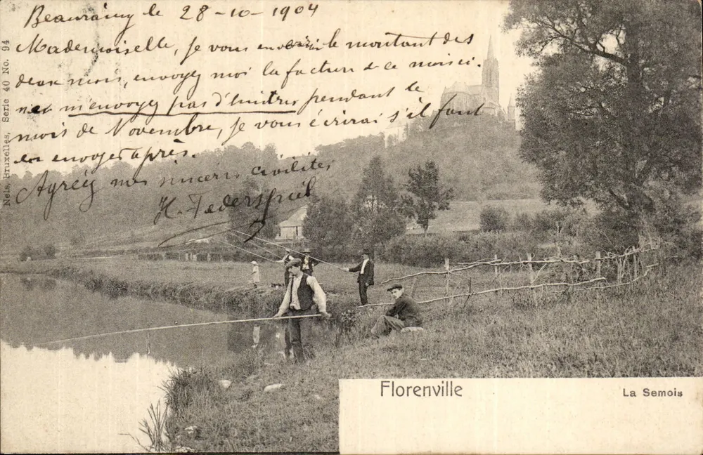 Florenville — La Semois — Neis Bruxelles, Serie 40 Nr. 94 - Vorderseite