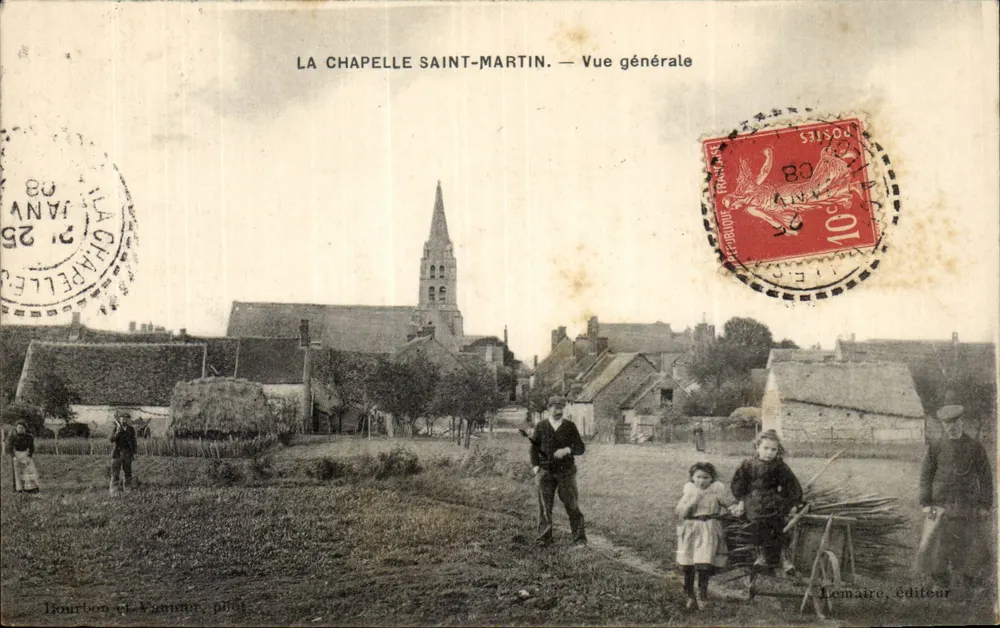 La Chapelle Saint-Martin — Vue générale — Lemaire, éditeur - Recto