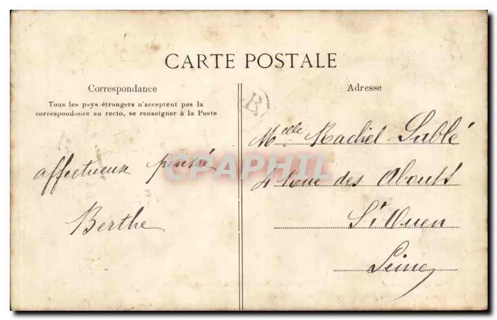 PUISEUX-LÈS-LOUVRES — La Mare — editor Beaumont-sur-Oise - Verso